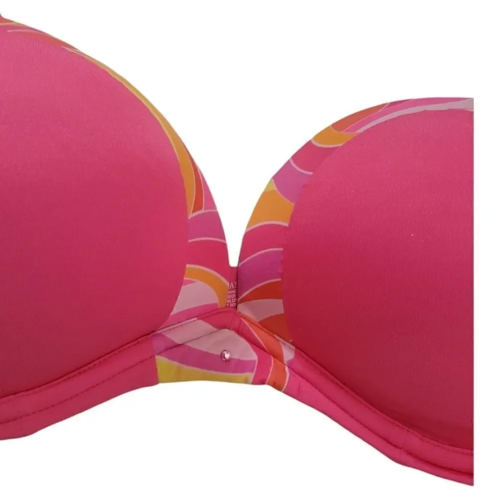 Victoria's Secret Hot Pink Bling Bio Fit Bra 34D